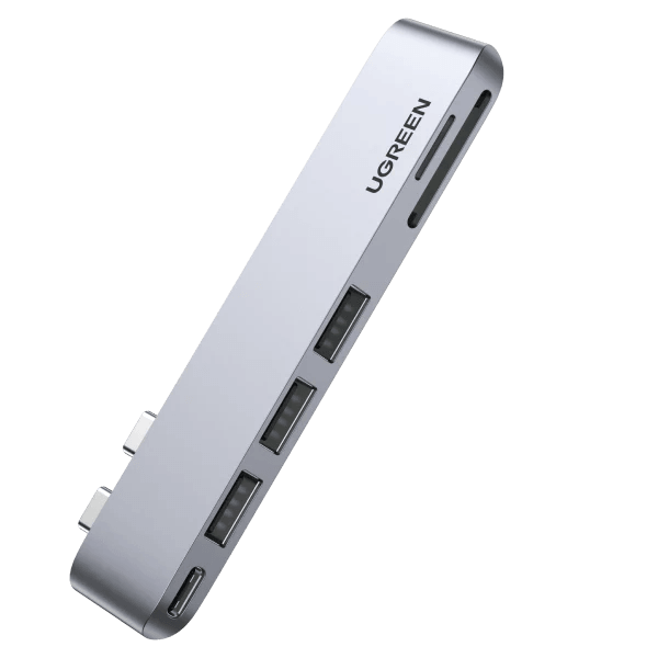 UGREEN Macbook Pro Adapter 6 IN 2 Hub Adapter - ADYASTORE casablanca maroc