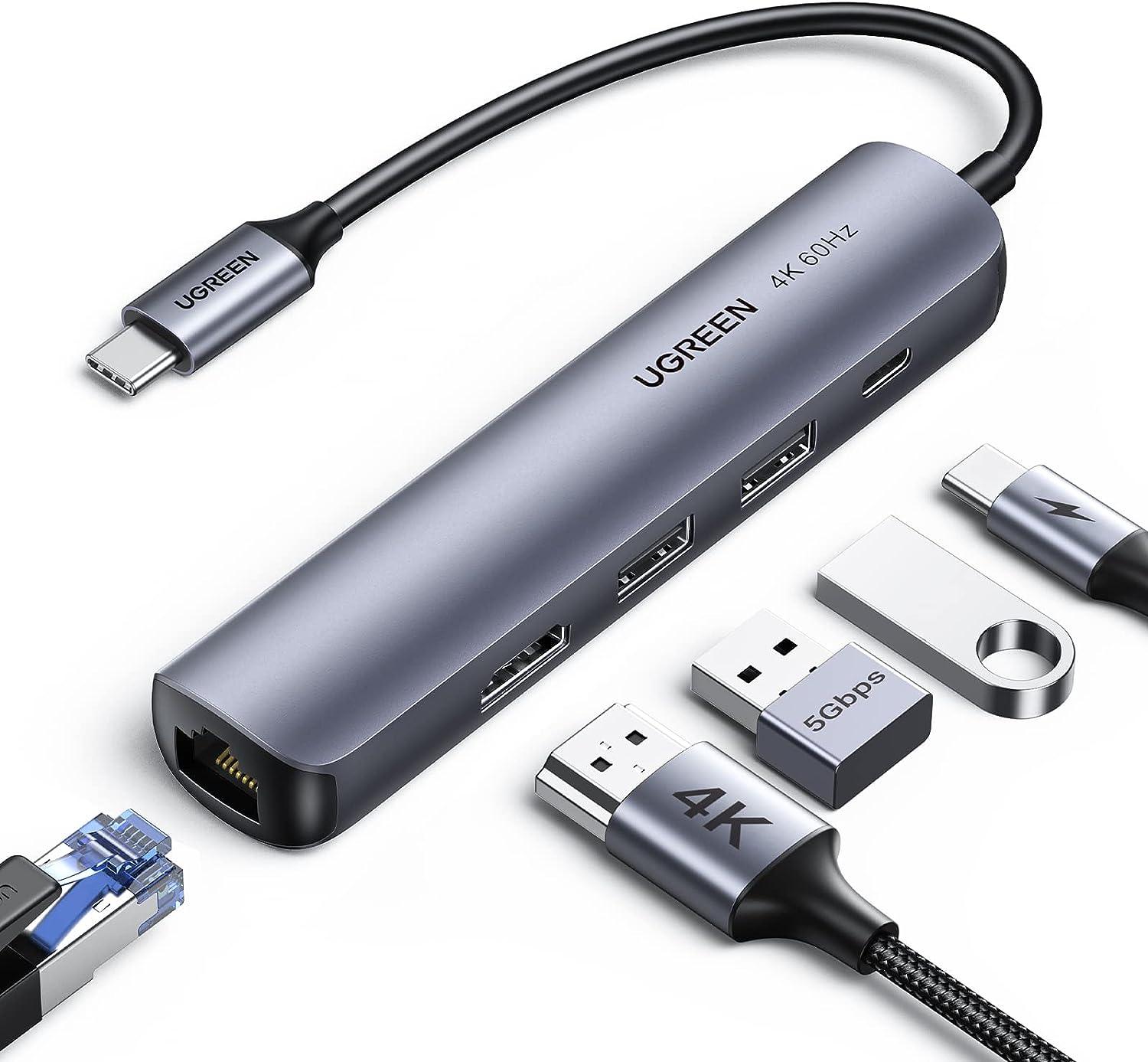 Câble D'alimentation USB-C Pour Station D'accueil - Longueur Standard, Pour Connecter La Station à Une Prise