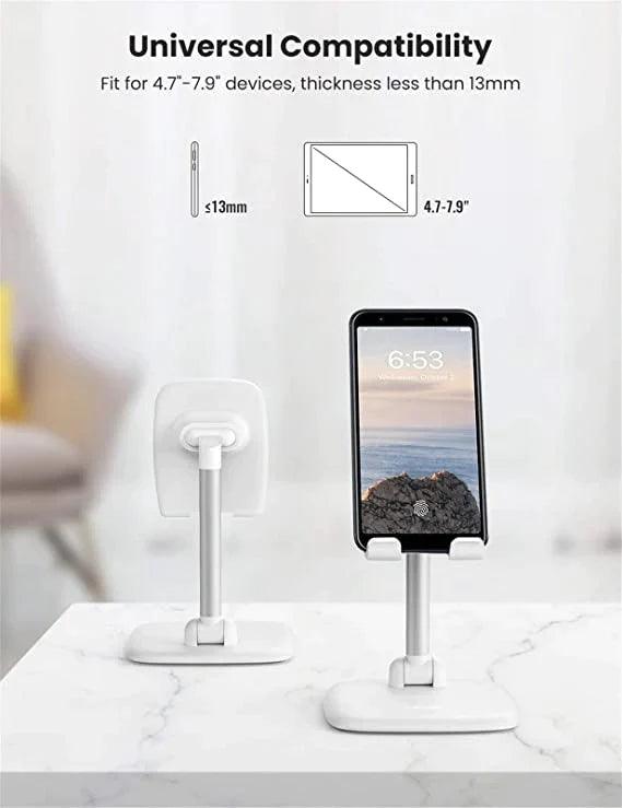 UGREEN Mobile Phone Stand Desk Video Call Holder Adjustable Flexible Foldable Travel Mount - ADYASTORE casablanca maroc