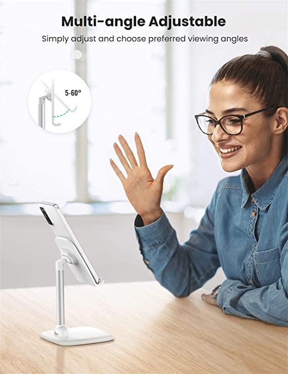 UGREEN Mobile Phone Stand Desk Video Call Holder Adjustable Flexible Foldable Travel Mount - ADYASTORE casablanca maroc