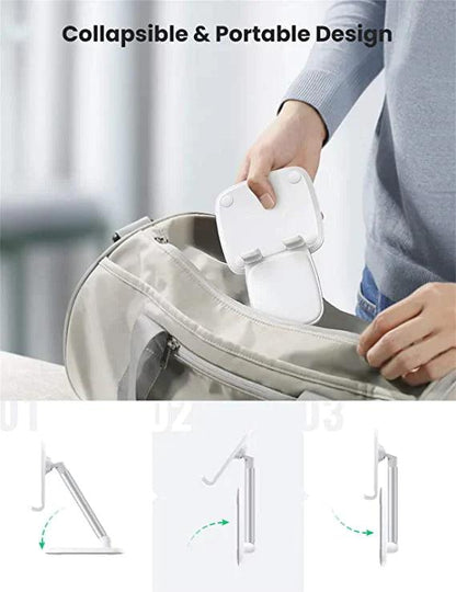 UGREEN Mobile Phone Stand Desk Video Call Holder Adjustable Flexible Foldable Travel Mount - ADYASTORE casablanca maroc