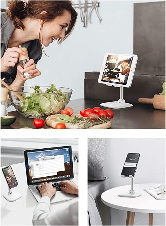 UGREEN Mobile Phone Stand Desk Video Call Holder Adjustable Flexible Foldable Travel Mount - ADYASTORE casablanca maroc