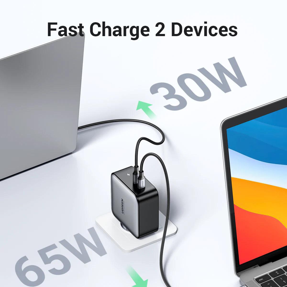 UGREEN 100W USB C Chargeur, Nexode 4-Port GaN Maroc