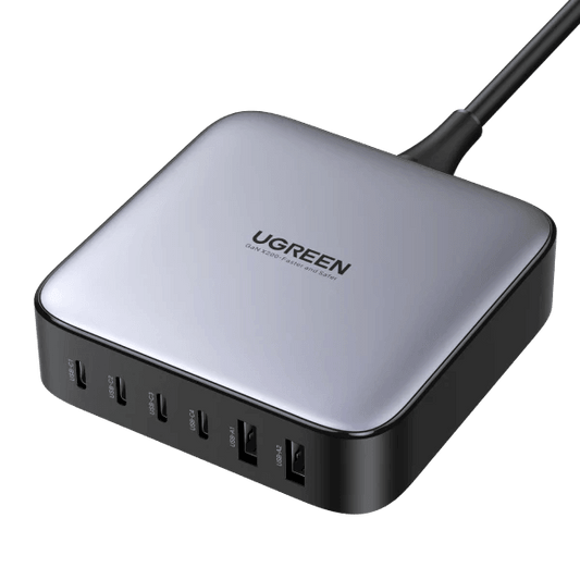 Ugreen Nexode 200W USB C Wall Charger - 6 Ports - ADYASTORE casablanca maroc