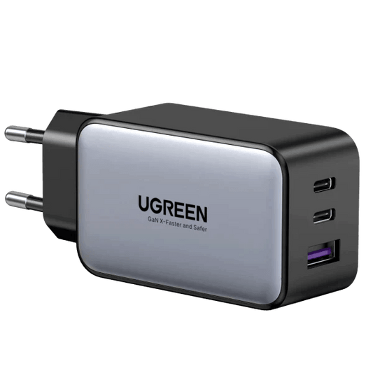 Ugreen Nexode 65W USB C Wall Charger - 3 Ports - ADYASTORE casablanca maroc