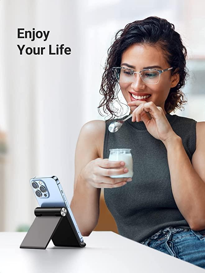 UGREEN Phone Stand for Desk Adjustable Mobile Desktop Holder - ADYASTORE casablanca maroc