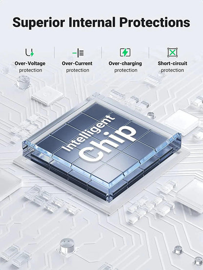 UGREEN USB C 90 Degree Cable 3A Right Angle Type C Charger Cable - ADYASTORE casablanca maroc