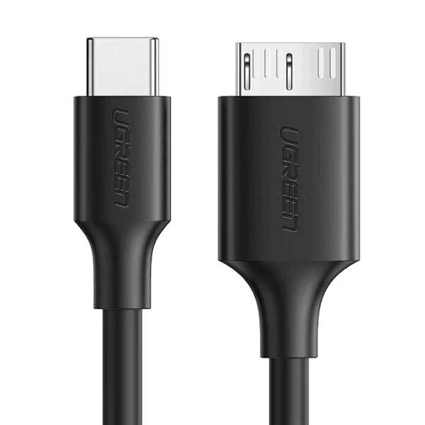 UGREEN USB C Hard Drive Cable, Micro B to Type C Lead Compatible with USB 3.0 External Portable - ADYASTORE casablanca maroc