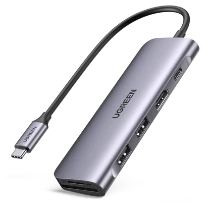 UGREEN USB C Hub HDMI 6-IN-1 Type C Hub - ADYASTORE casablanca maroc