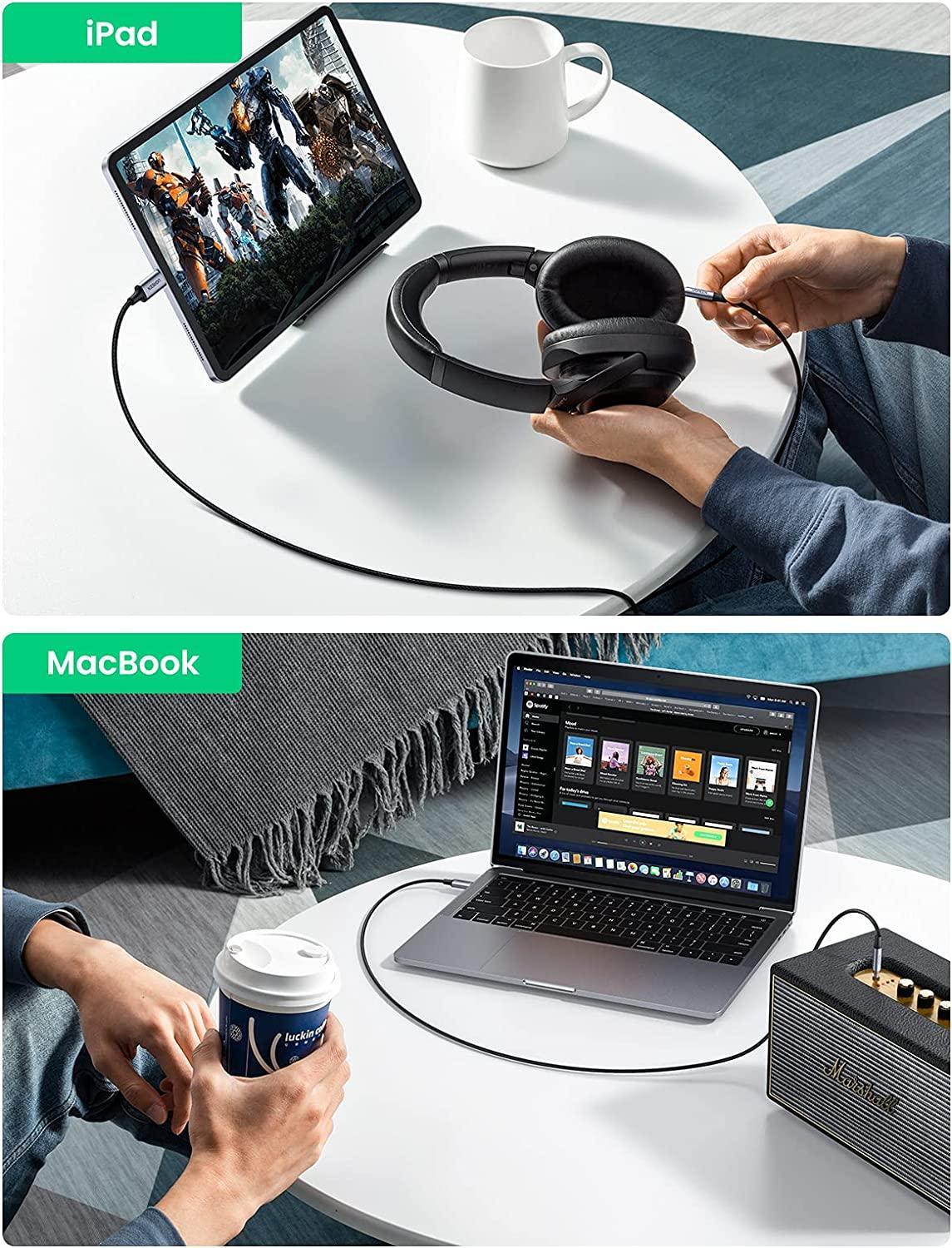 Ugreen USB C to 3.5mm Audio Cable - ADYASTORE casablanca maroc