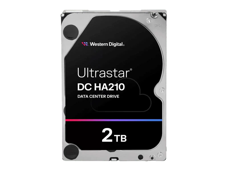 WD Ultrastar DC HA210 2TB 3.5" SATA 7200RPM Enterprise Hard Drive
