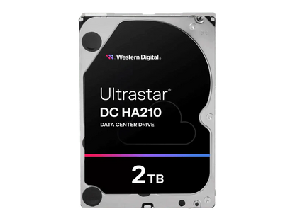 WD Ultrastar DC HA210 2TB 3.5" SATA 7200RPM Enterprise Hard Drive