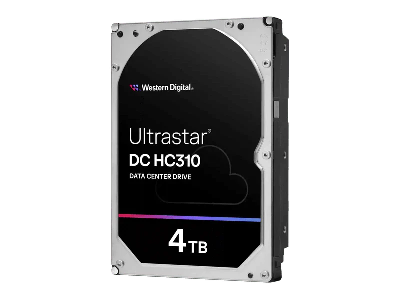 WD Ultrastar DC HC310 4TB 3.5" SAS 7200RPM SE Enterprise Hard Drive