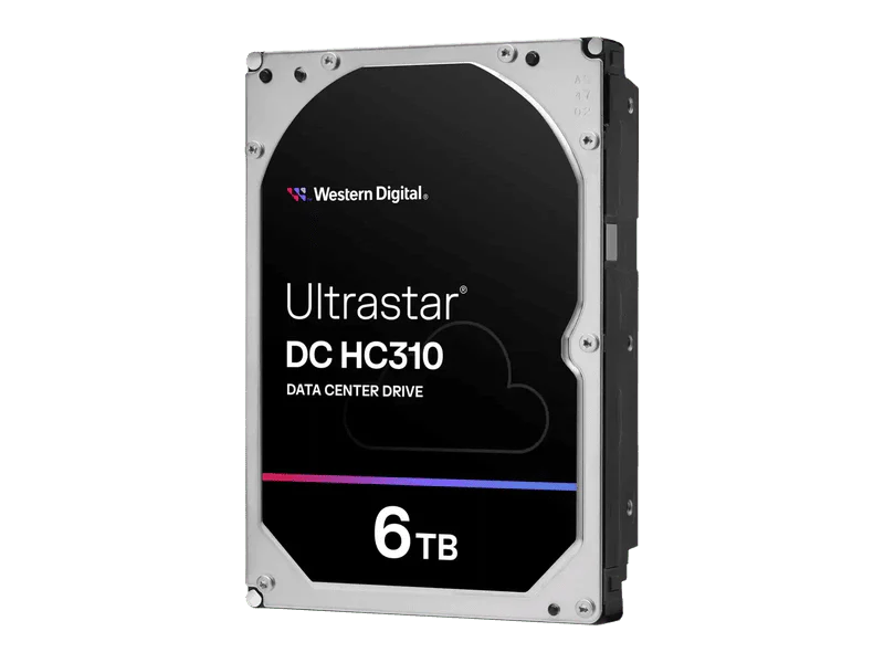 WD Ultrastar DC HC310 6TB 3.5" SATA 7200RPM SE Enterprise Hard Drive