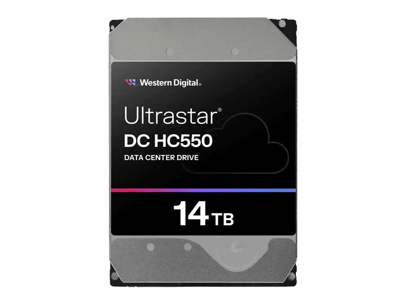 WD Ultrastar DC HC550 14TB 3.5" SATA 7200RPM SE Enterprise Hard Drive