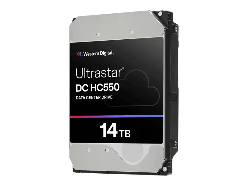 WD Ultrastar DC HC550 14TB 3.5" SATA 7200RPM SE Enterprise Hard Drive