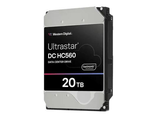 WD Ultrastar DC HC560 20TB 3.5" SAS 7200RPM SE Enterprise Hard Drive