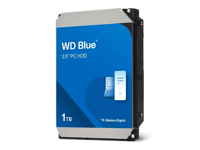 WD Blue 1TB 3.5" 7200RPM SATA Desktop Hard Drive (WD10EZEX)