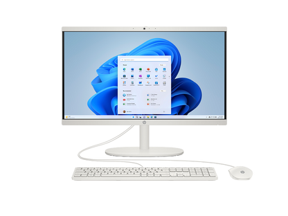 HP 22 AIO 22-dg0004nk i3-N300 RAM 8GB HDD 256GB SSD Graphics Intel Internal OS Win 11 H Ecran 21.5'' Couleur Blanc (A2AR8EA)