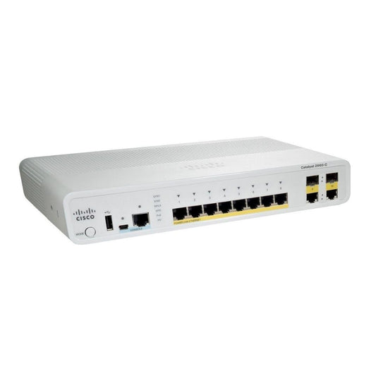 Cisco Catalyst 2960C-8PC-L WS-C2960C-8PC-L Switch - ADYASTORE casablanca maroc