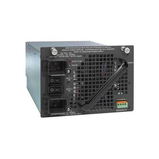 Cisco Catalyst 6000W AC Dual Input Power Supply 4500 PWR-C45-6000ACV - ADYASTORE casablanca maroc