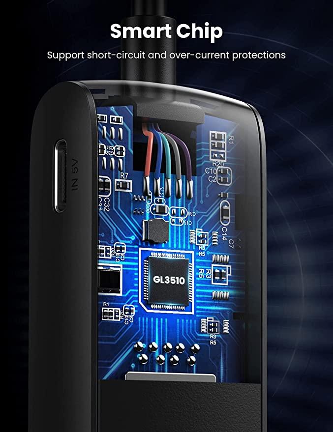 UGREEN USB Hub 3.0, 4 Port USB Extender with 1M Long Cable - ADYASTORE casablanca maroc