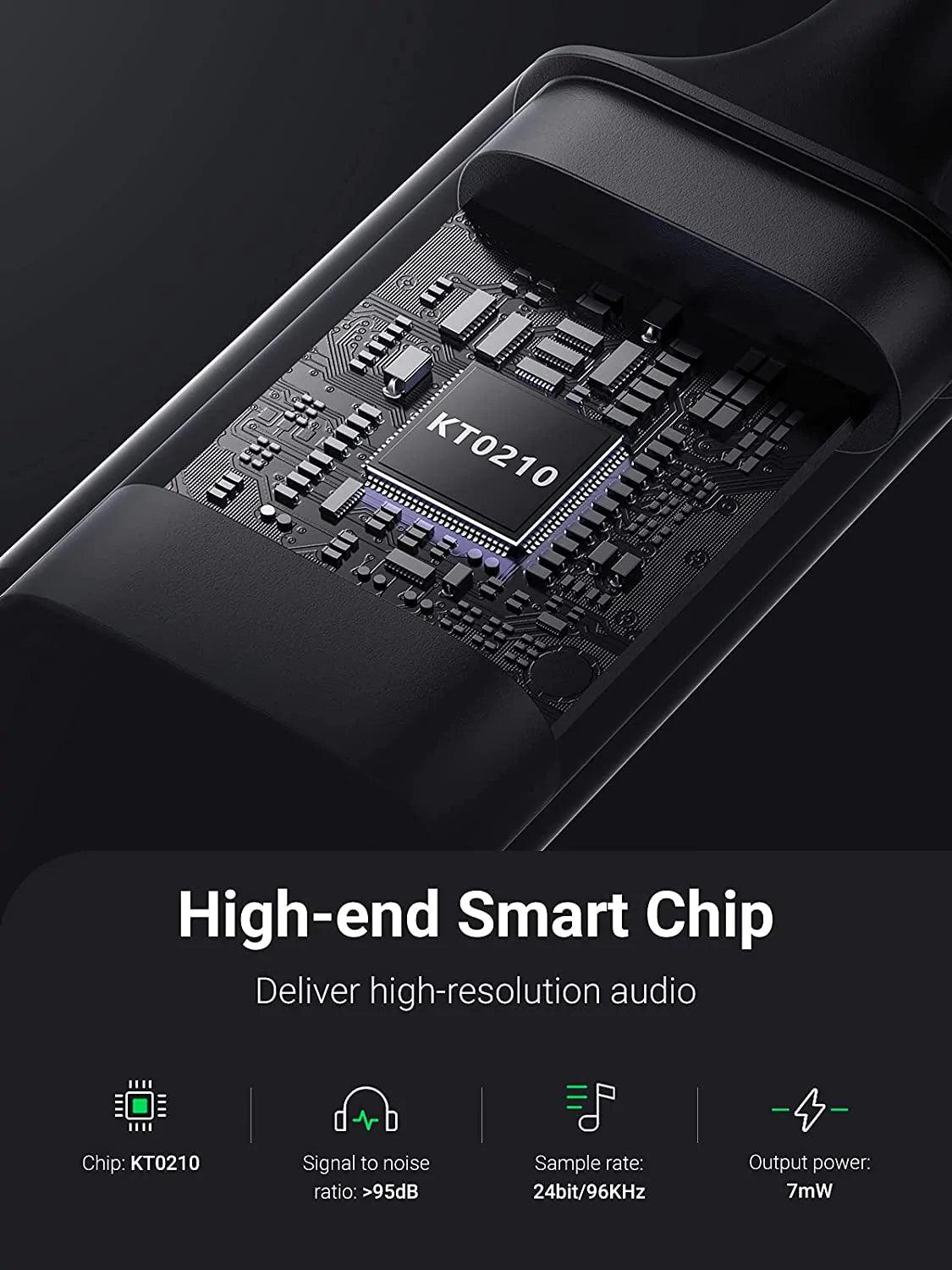 Ugreen USB to 3.5mm Audio Jack USB A Sound Card Adapter - ADYASTORE casablanca maroc