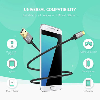 Ugreen USB to Micro USB Cable - ADYASTORE casablanca maroc