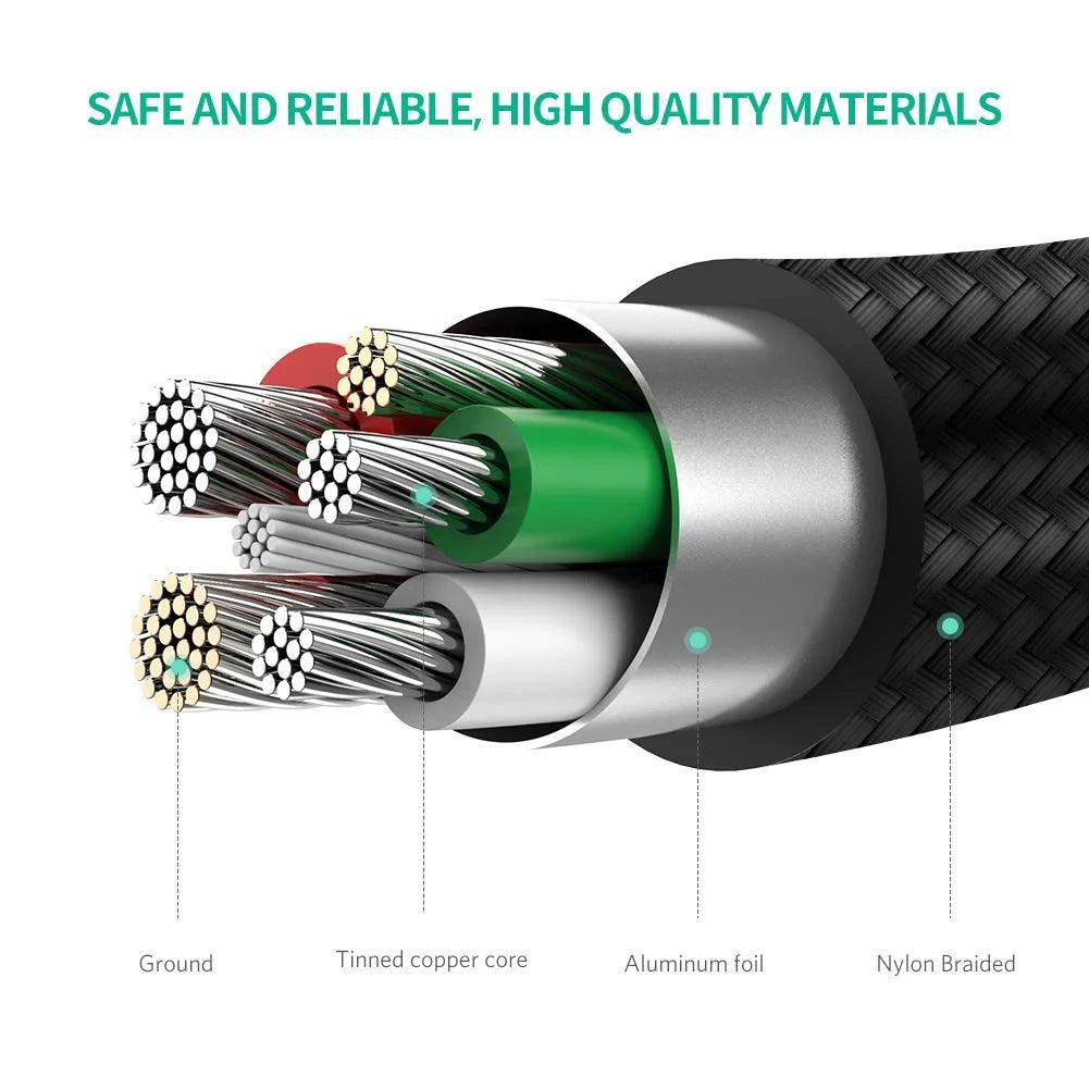 Ugreen USB to Micro USB Cable - ADYASTORE casablanca maroc